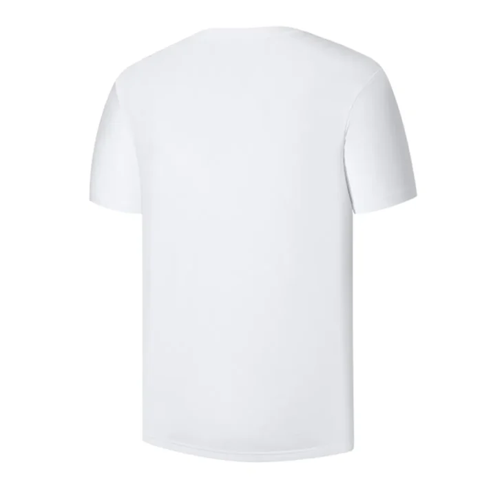 ERKE Mens Crew Neck T-Shirt – White 11223202030-002 - Image 4